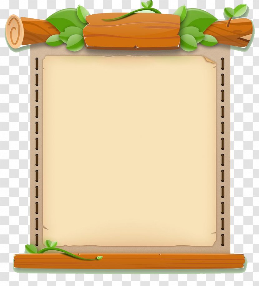 User Interface Game Clip Art - Computer Software - Fresh And Cute UI Border Transparent PNG