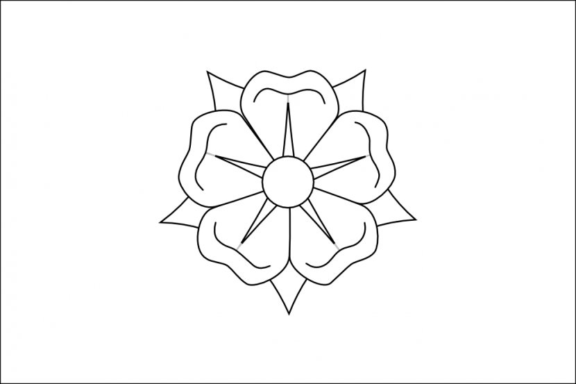 Line Art Black And White Drawing Rose Clip - Symmetry - Floral Tattoos Transparent PNG