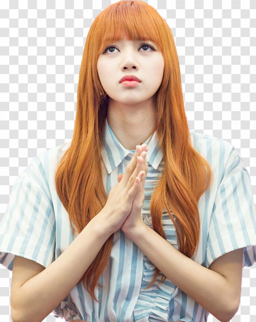 Lisa BLACKPINK Hair K-pop YG Entertainment - Layered Transparent PNG