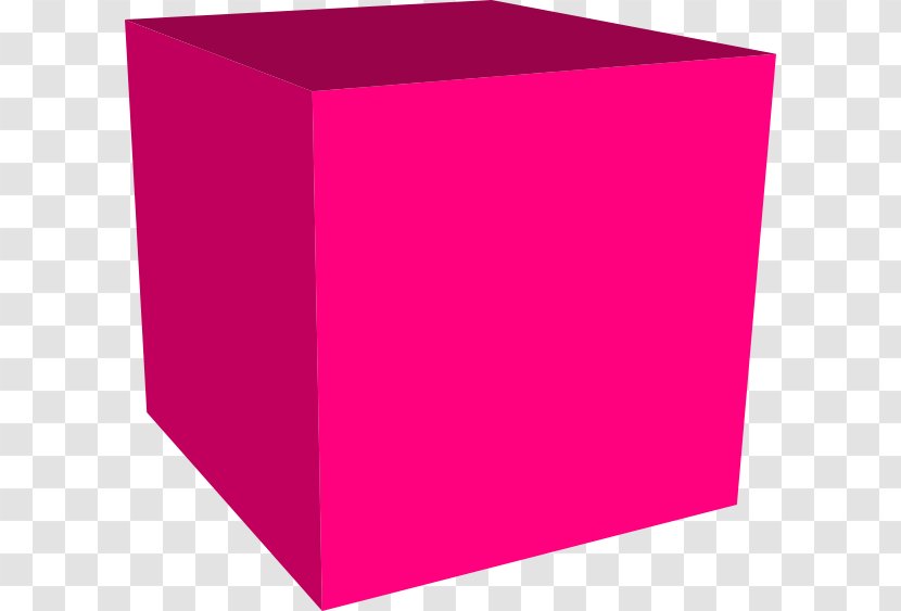 Area Angle - Purple - 3D Cube Cliparts Transparent PNG