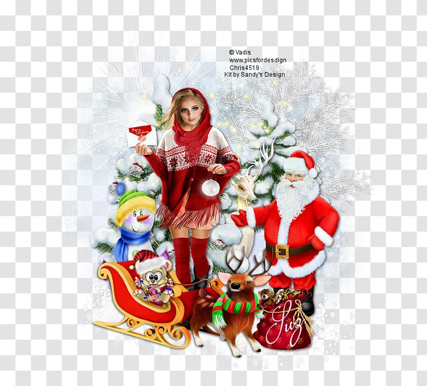 Christmas Ornament Santa Claus Tree Fir - Santas Snow Rush Transparent PNG