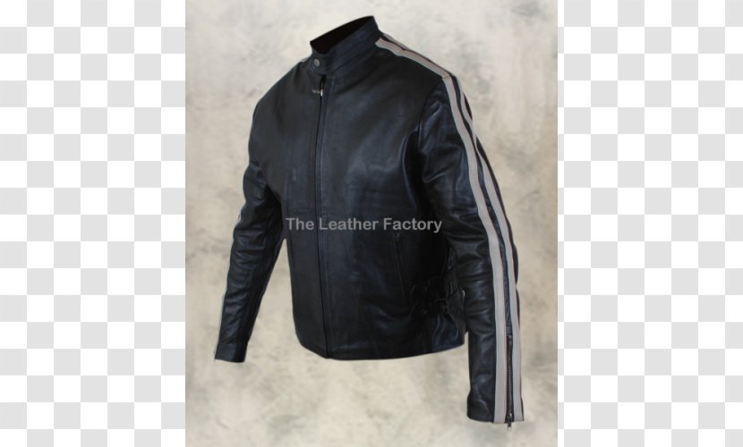 Leather Jacket A|X ARMANI EXCHANGE - Textile Transparent PNG