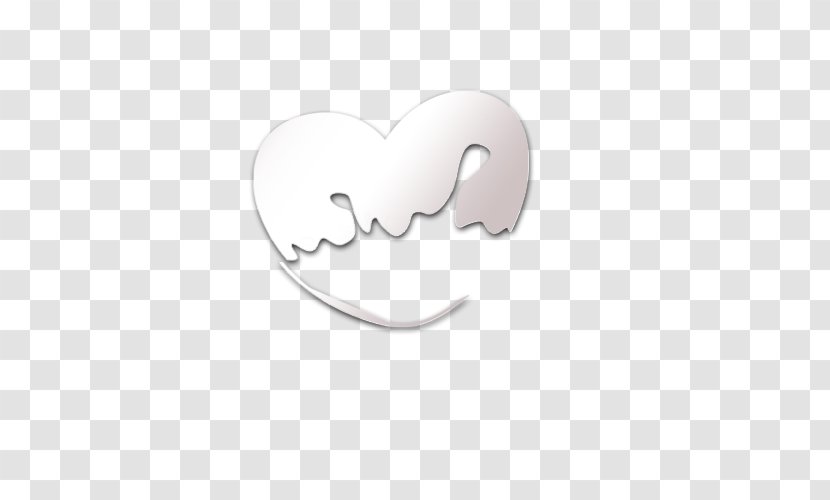 Heart - Silhouette - Heart-shaped Transparent PNG