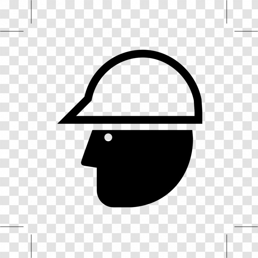Helmet Hard Hats Clip Art - Silhouette Transparent PNG