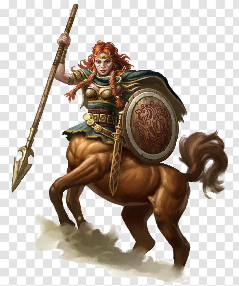 Pathfinder Roleplaying Game Centaurides Greek Mythology Horse - Woman Warrior - Centaur Transparent PNG