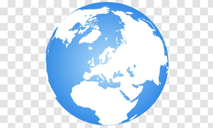 Globe Earth World Map Vector Graphics - Royaltyfree - Terrestre Transparent PNG