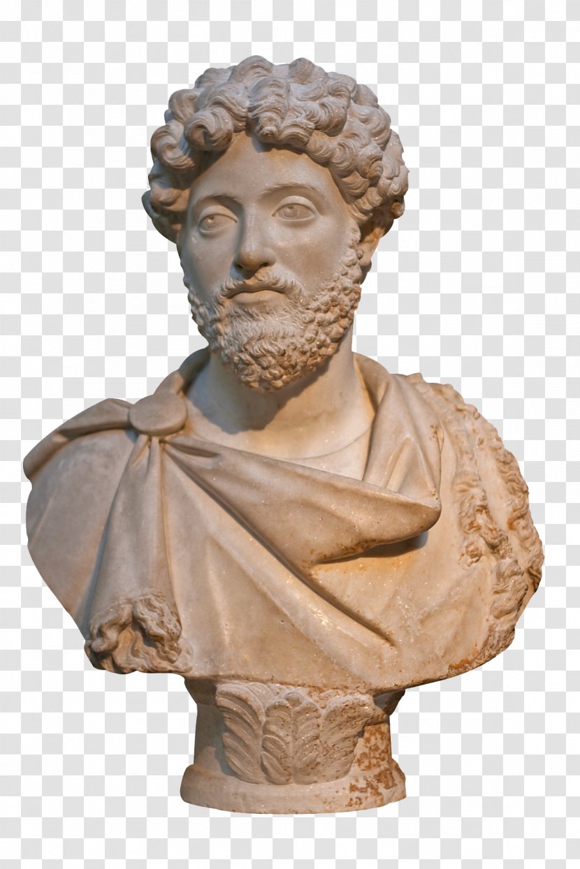 Marcus Aurelius Stock Photography Roman Emperor Royalty-free Bust - Statue Transparent PNG