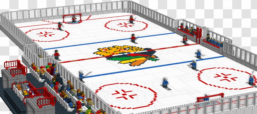 United Center Chicago Blackhawks LEGO Ice Hockey Sports Venue - Structure Transparent PNG