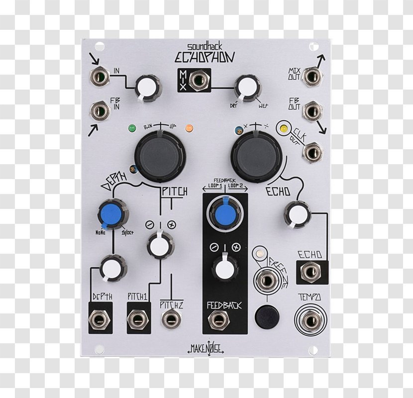 Modular Synthesizer Eurorack Pitch Shift Sound Synthesizers Delay - Frame - Ctrl C Transparent PNG