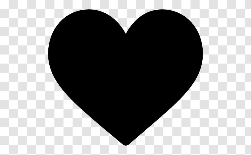 Heart Download Clip Art - Cartoon - Black Hearts Transparent PNG