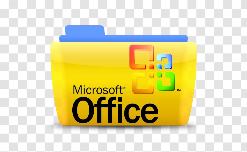 Microsoft Office Online Excel Word - Yellow Transparent PNG