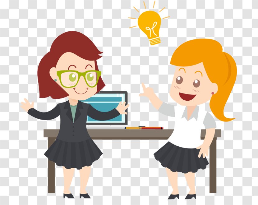 Idea Clip Art - Conversation - Business Woman Transparent PNG