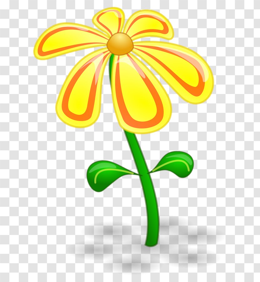 Flower Yellow Clip Art - Floristry - Design Images Transparent PNG
