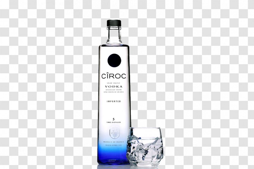 SKYY Vodka Cîroc Bottle - Distilled Beverage - Exquisite Transparent PNG