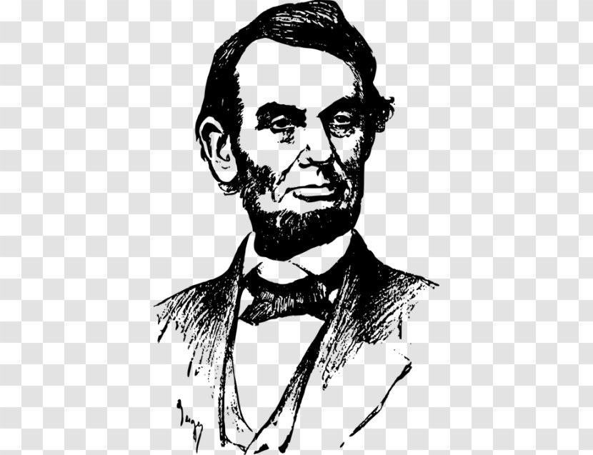 Abraham Lincoln T-shirt Top Clothing - Facial Hair - Wikimedia Commons Transparent PNG