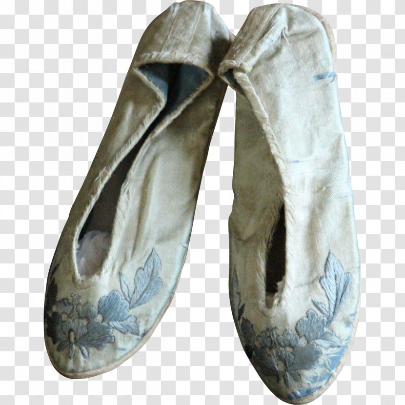 Slipper Antique High-heeled Shoe Flip-flops - Mule Transparent PNG