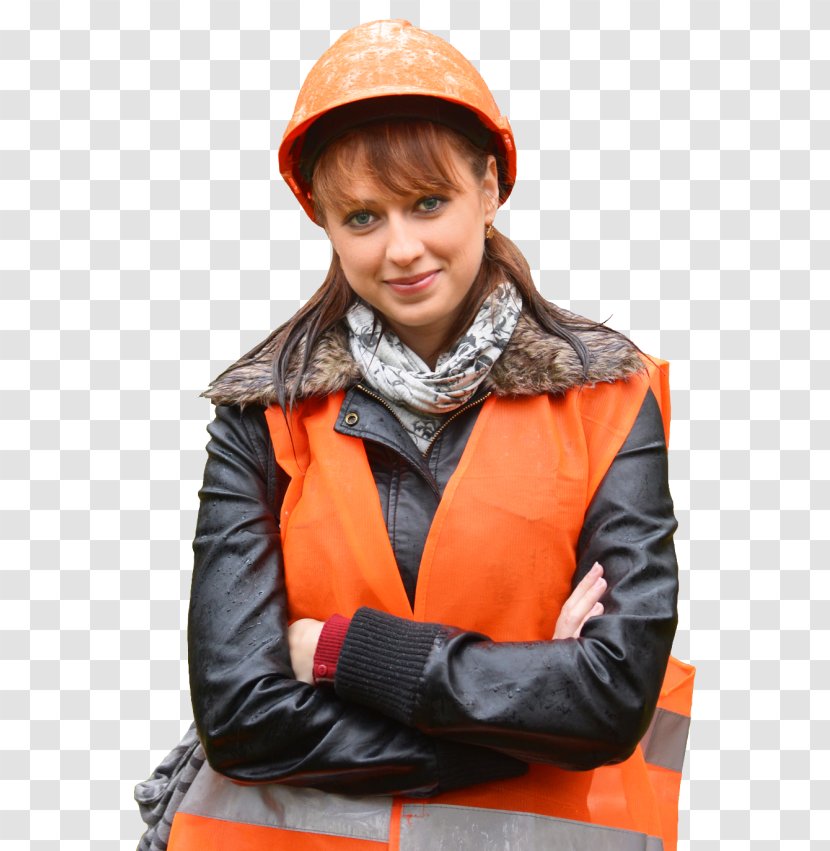 Hard Hats Lone Worker Safety High-visibility Clothing - Personal Alarm - Orange Transparent PNG