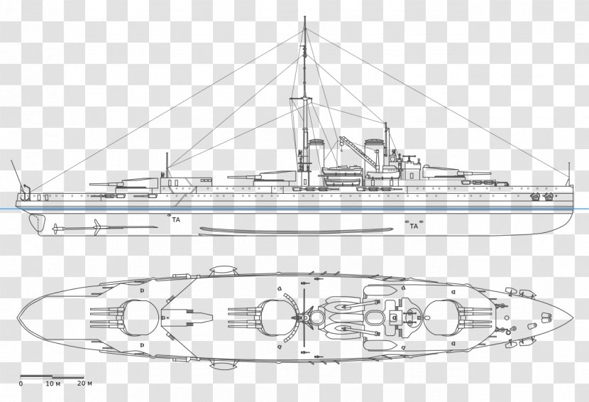 E-boat Dreadnought Battleship Battlecruiser Frigate - Motor Torpedo Boat - Nagatoclass Transparent PNG