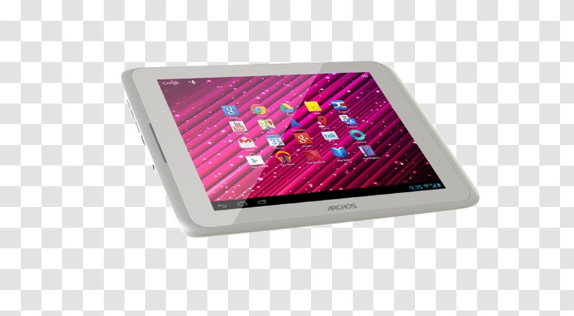Archos 80 Xenon 4 GB - Magenta - Android 4.1 (Jelly Bean) 1.2 GHzWhite Computer 3GComputer Transparent PNG