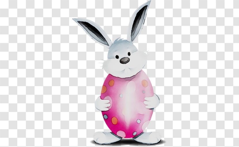 Easter Bunny Domestic Rabbit - Rabbits And Hares Transparent PNG