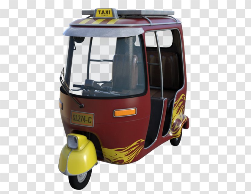 Car - Motor Vehicle - Rickshaw Transparent PNG