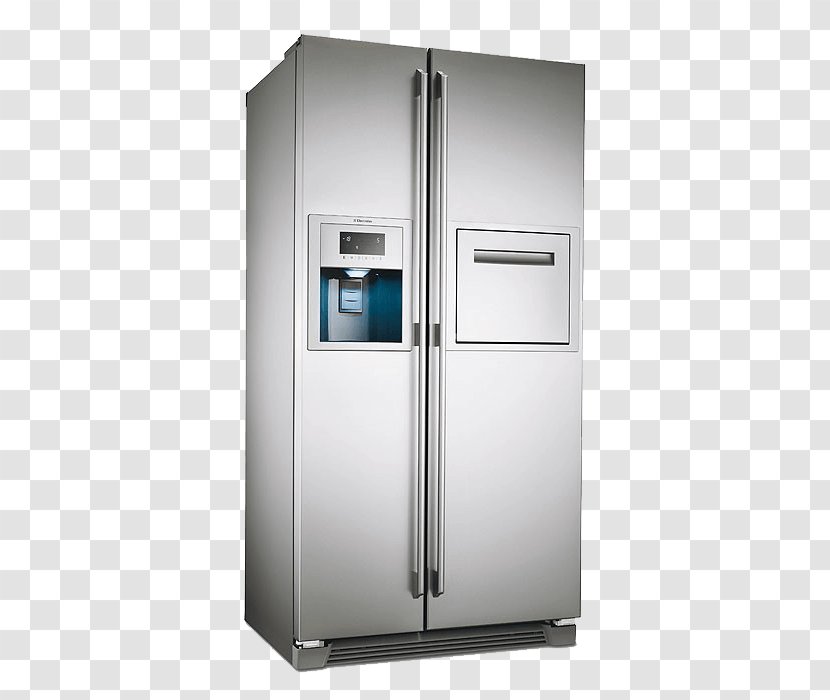 Refrigerator Electrolux KitchenAid Home Appliance - Freezers Transparent PNG
