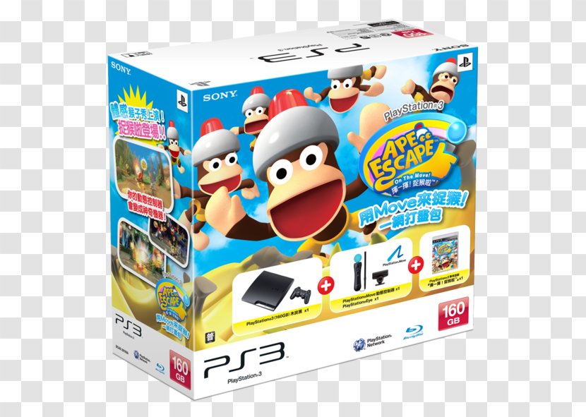 PlayStation Move Ape Escape 3 Sony Interactive Entertainment - Playstation Transparent PNG