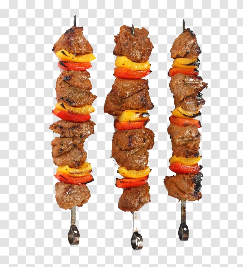 Churrasco Barbecue Shashlik Sheep Bulgogi - Watercolor - Big Lamb Pieces Material Transparent PNG