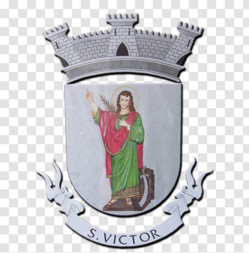 Junta De Freguesia Flag S Victor Coat Of Arms - Brasao Verde Transparent PNG