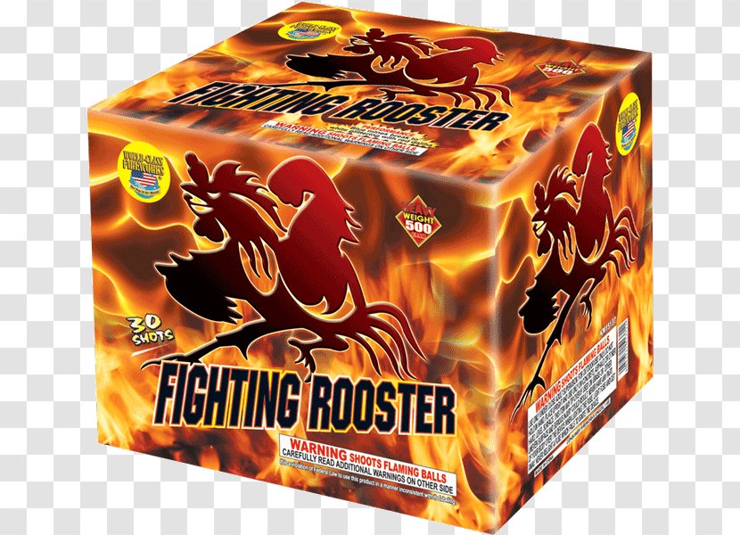 Popper's Fireworks Cake Cockfight Salute - Flavor - Rooster Fight Transparent PNG