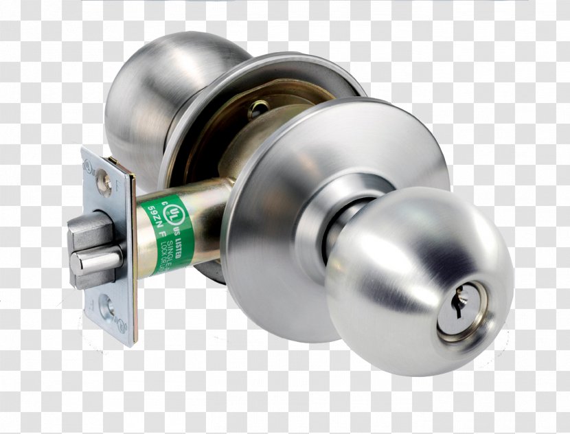 Lockset Dead Bolt Key Pin Tumbler Lock - Cylindrical Magnet Transparent PNG
