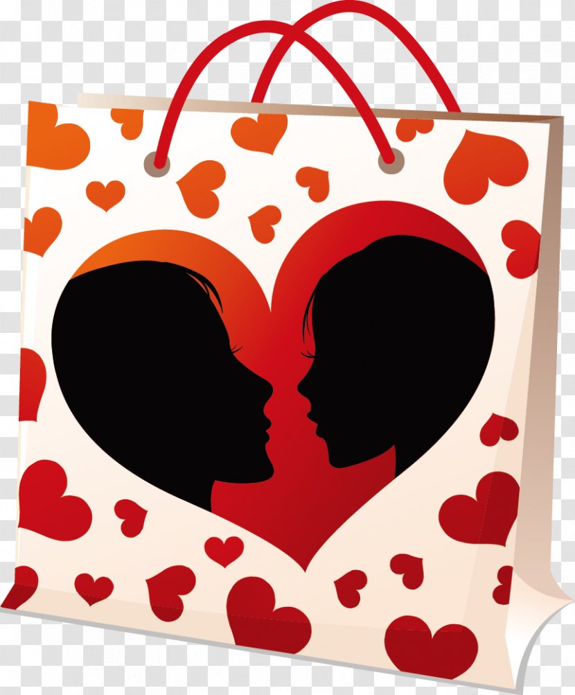 Heart Clip Art - Frame - Valentine Bag Transparent PNG
