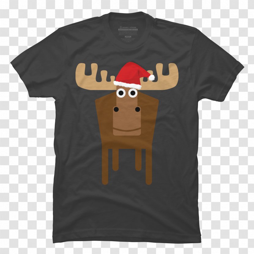 T-shirt Reindeer Hoodie Clothing - Brand - MOOSE Transparent PNG