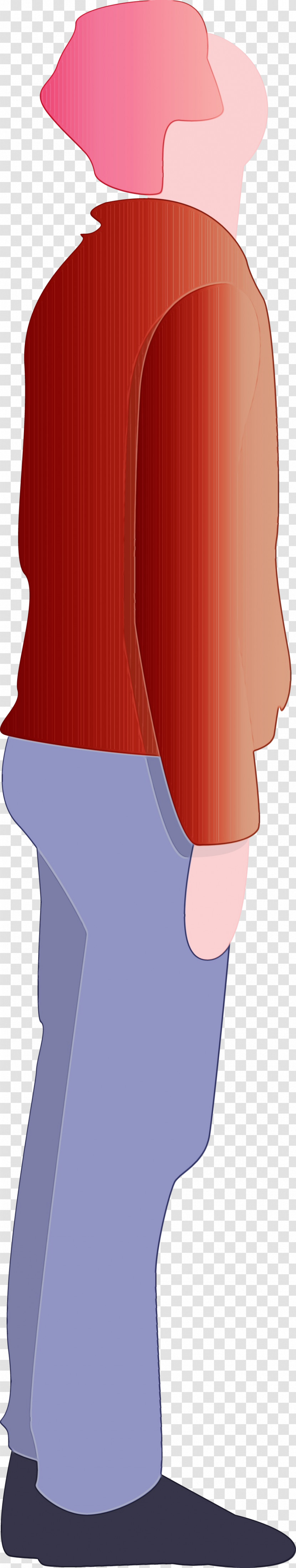 Red Joint Arm Leg Sleeve Transparent PNG