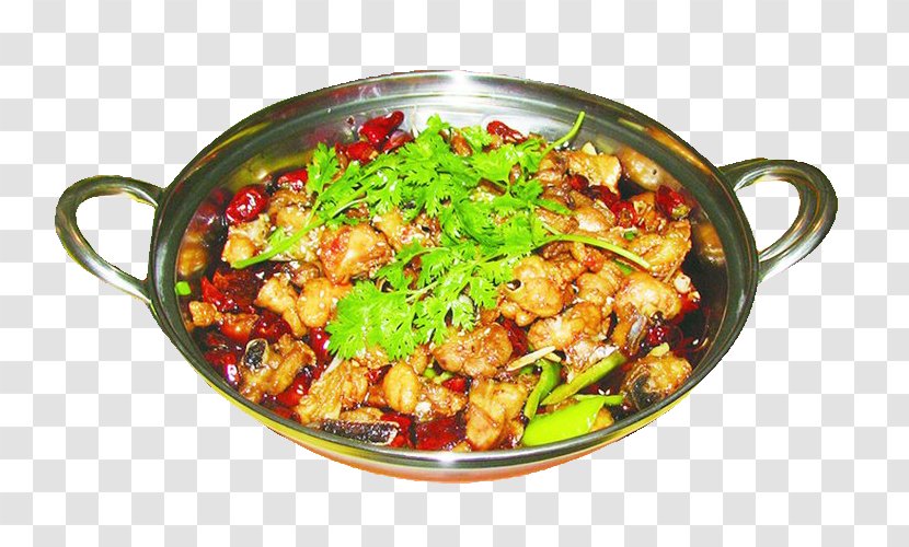 Guiyang Indian Cuisine Roast Chicken Dry Pot - Features Griddle Transparent PNG