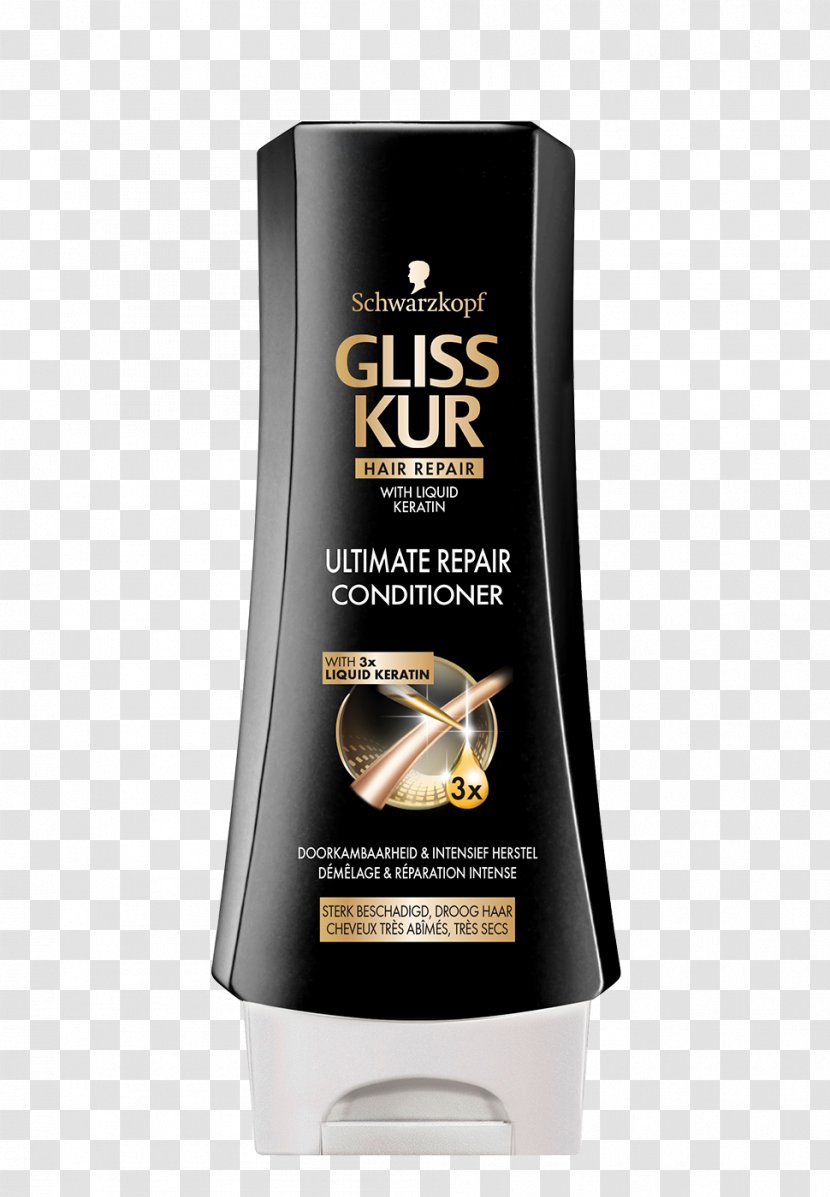 Schwarzkopf Gliss Ultimate Repair Shampoo Capelli Hair Conditioner - Shaving Transparent PNG