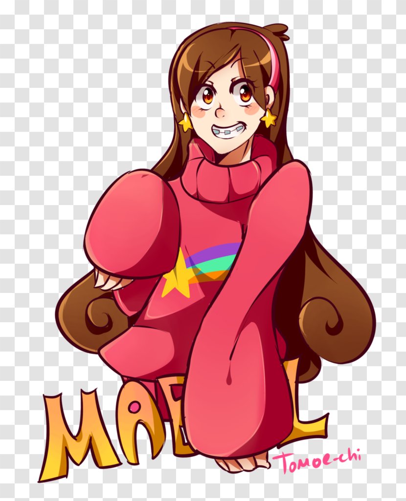 Mabel Pines Dipper Grunkle Stan Comics Drawing - Flower - Gravity Fall Transparent PNG