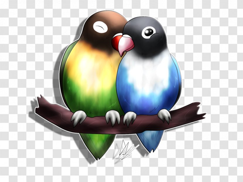 Grey-headed Lovebird Parrot Yellow-collared - Flightless Bird - Love Birds Transparent PNG