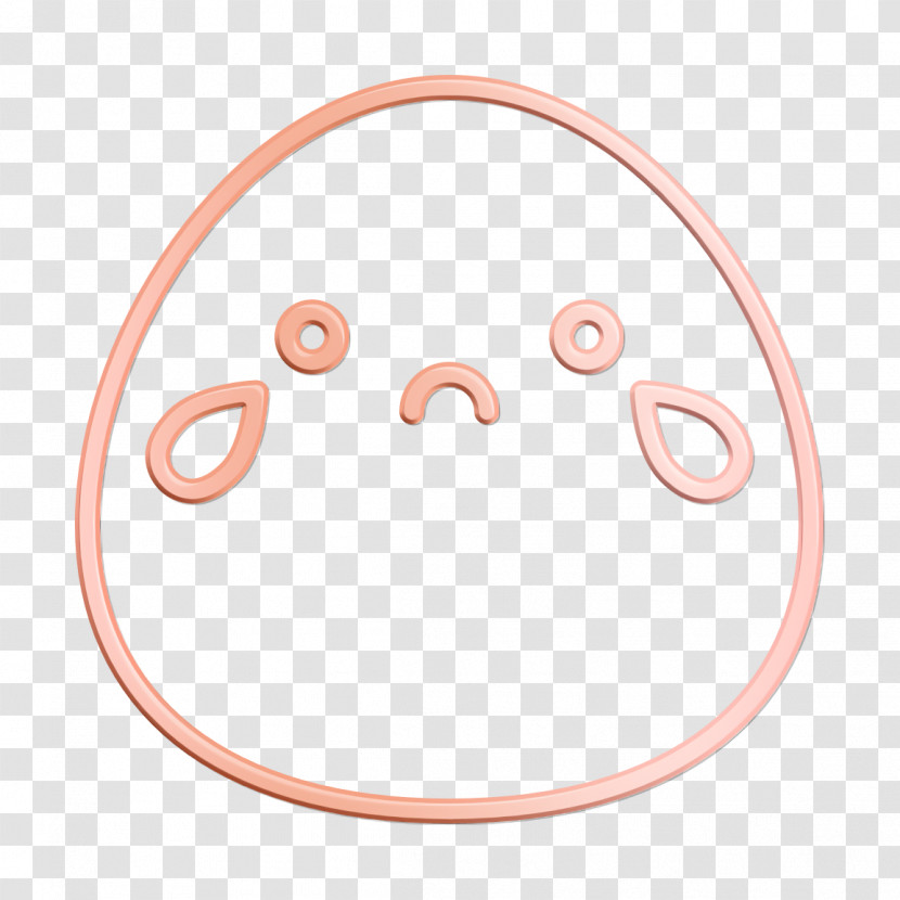 Crying Icon Emoji Icon Transparent PNG