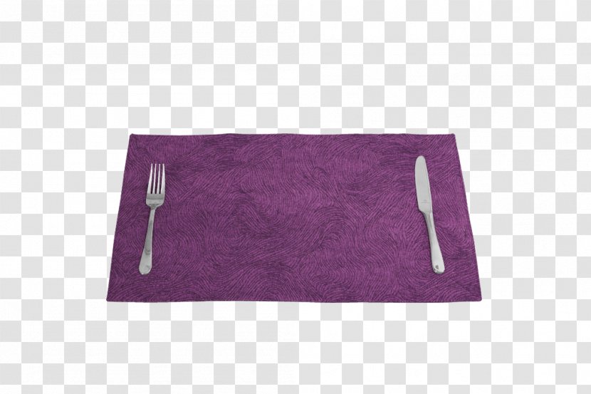 Purple Violet Lilac Magenta Place Mats - Tablecloth Transparent PNG