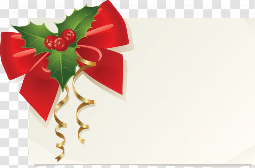 Christmas Decoration Card Clip Art - Greeting - Banquet Transparent PNG