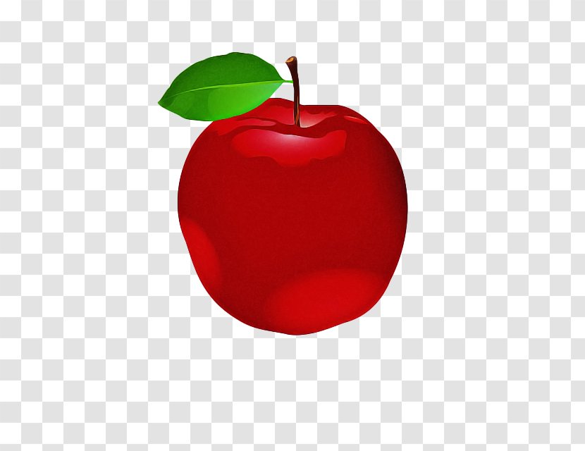 Apple Fruit Red Plant Leaf - Tree Food Transparent PNG