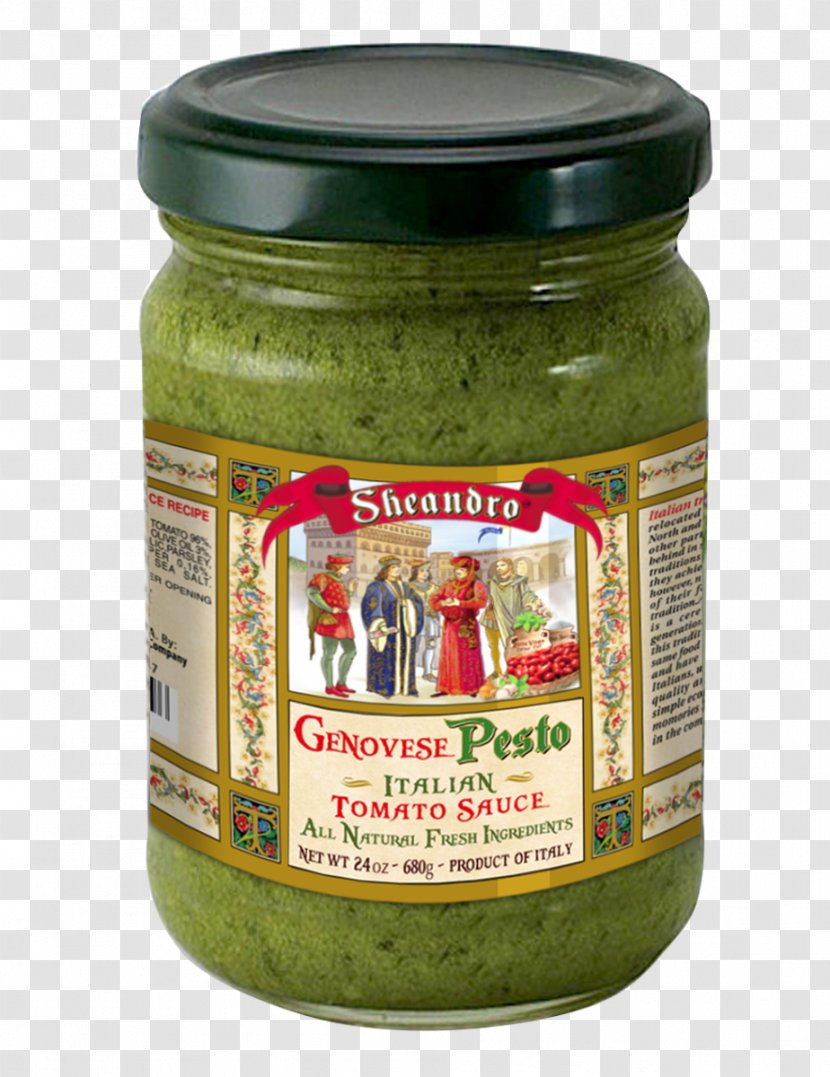 Pesto Genovese Sauce Food Relish Transparent PNG