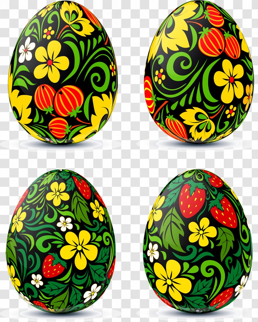 Easter Egg Pattern - Eggs Transparent PNG