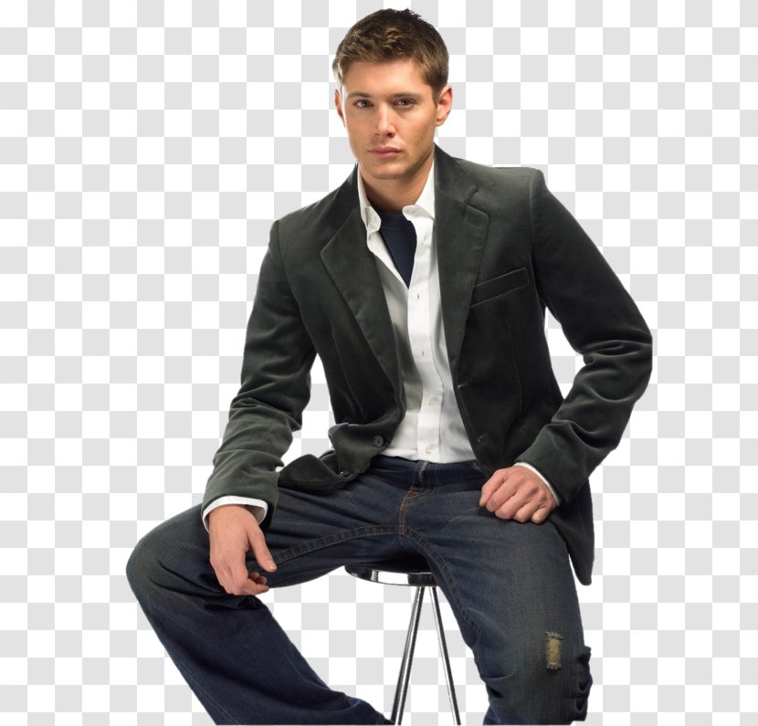 Jensen Ackles Supernatural Dean Winchester Eric Brady Actor - Television - Sitting Man Transparent PNG