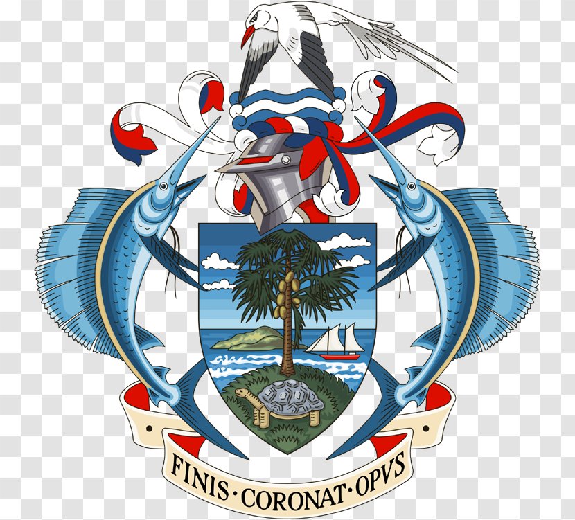 Coat Of Arms Seychelles Lodoicea Flag - Stock Photography - Coco De Mer Transparent PNG