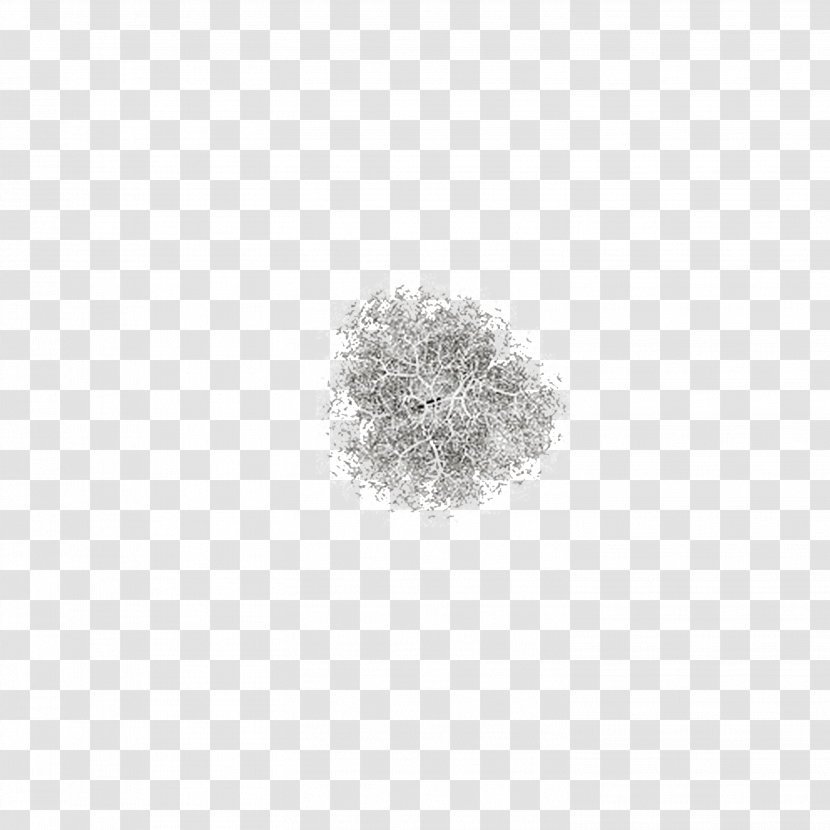 White Black Pattern - Point - Overlooking The Tree Of Snow Transparent PNG