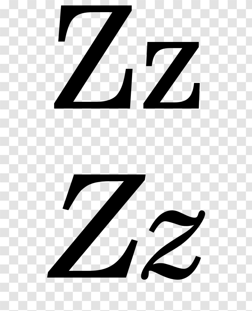 Z Wiktionary Letter Latin Alphabet - Spanish Transparent PNG