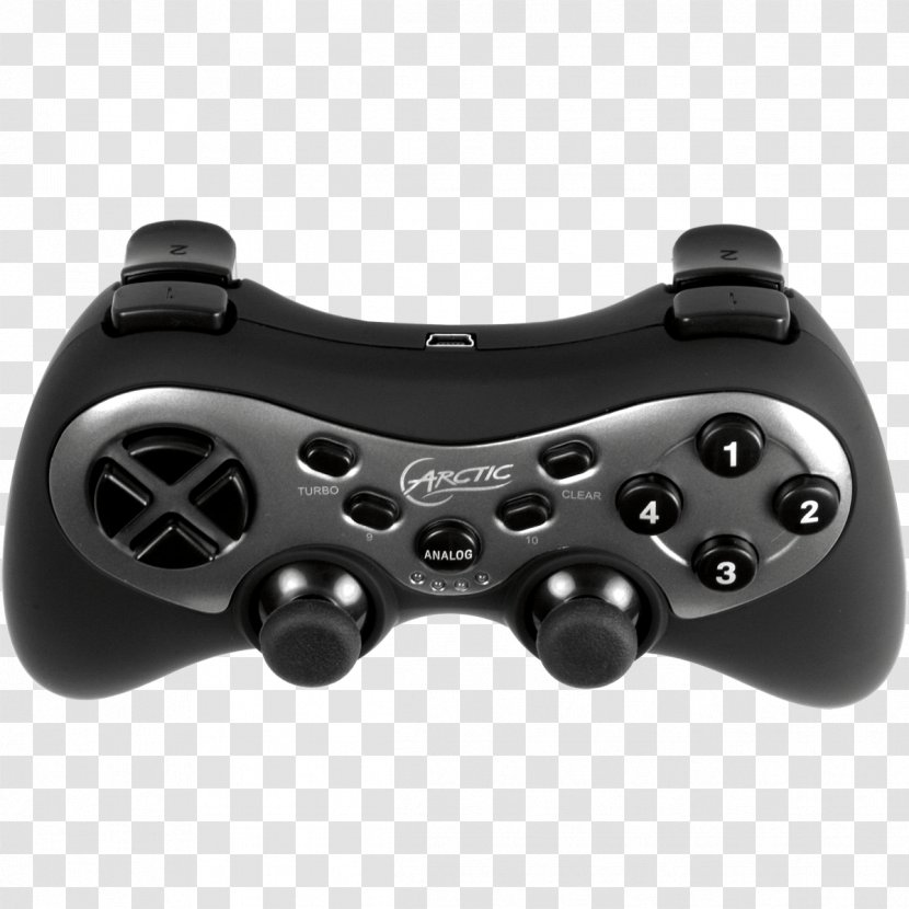 Game Controllers Joystick PlayStation 3 Video Console Accessories Wireless - Electronic Device - Gamepad Transparent PNG