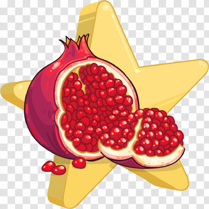 Pomegranate Fruit Clip Art - Food Transparent PNG